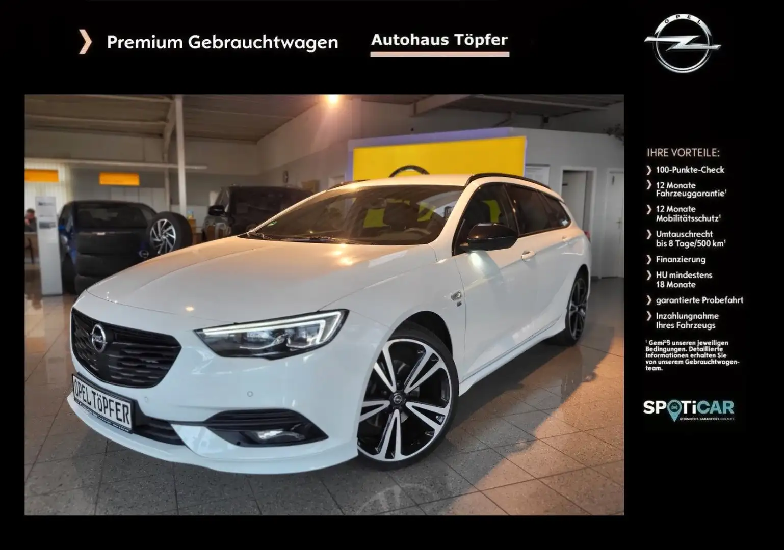 Opel Insignia B ST AT OPC-Line/20Zoll/BoseSound/1Hand Wit - 1