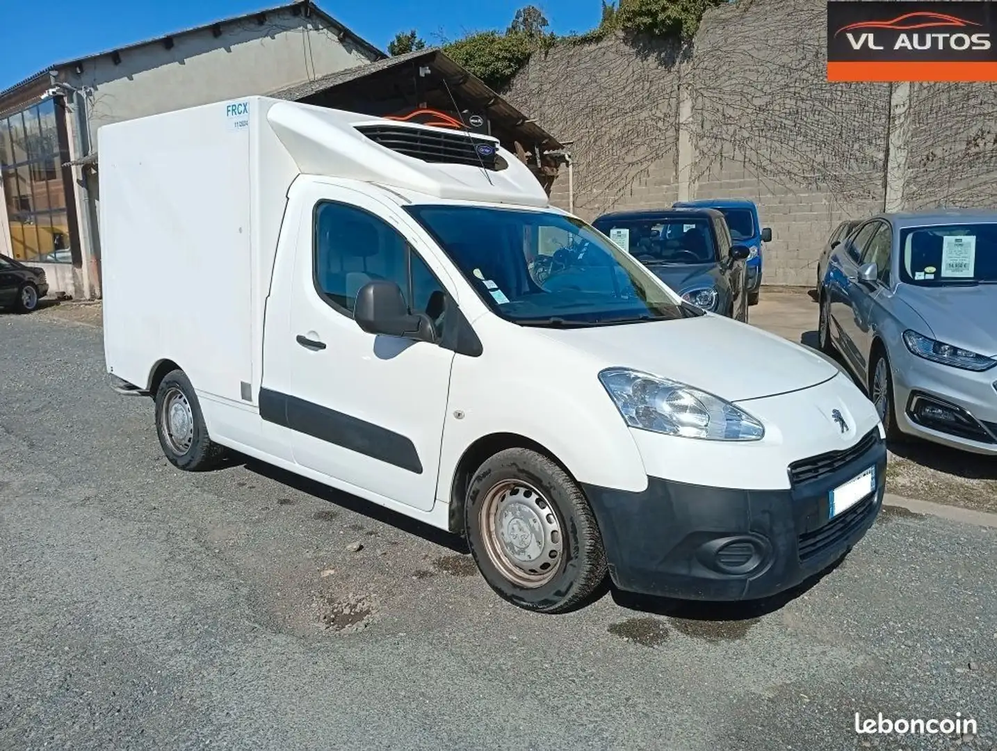 Peugeot Partner FRIGO 1.6 HDI 90 cv Année 2013 crit'air 2 Blanc - 1