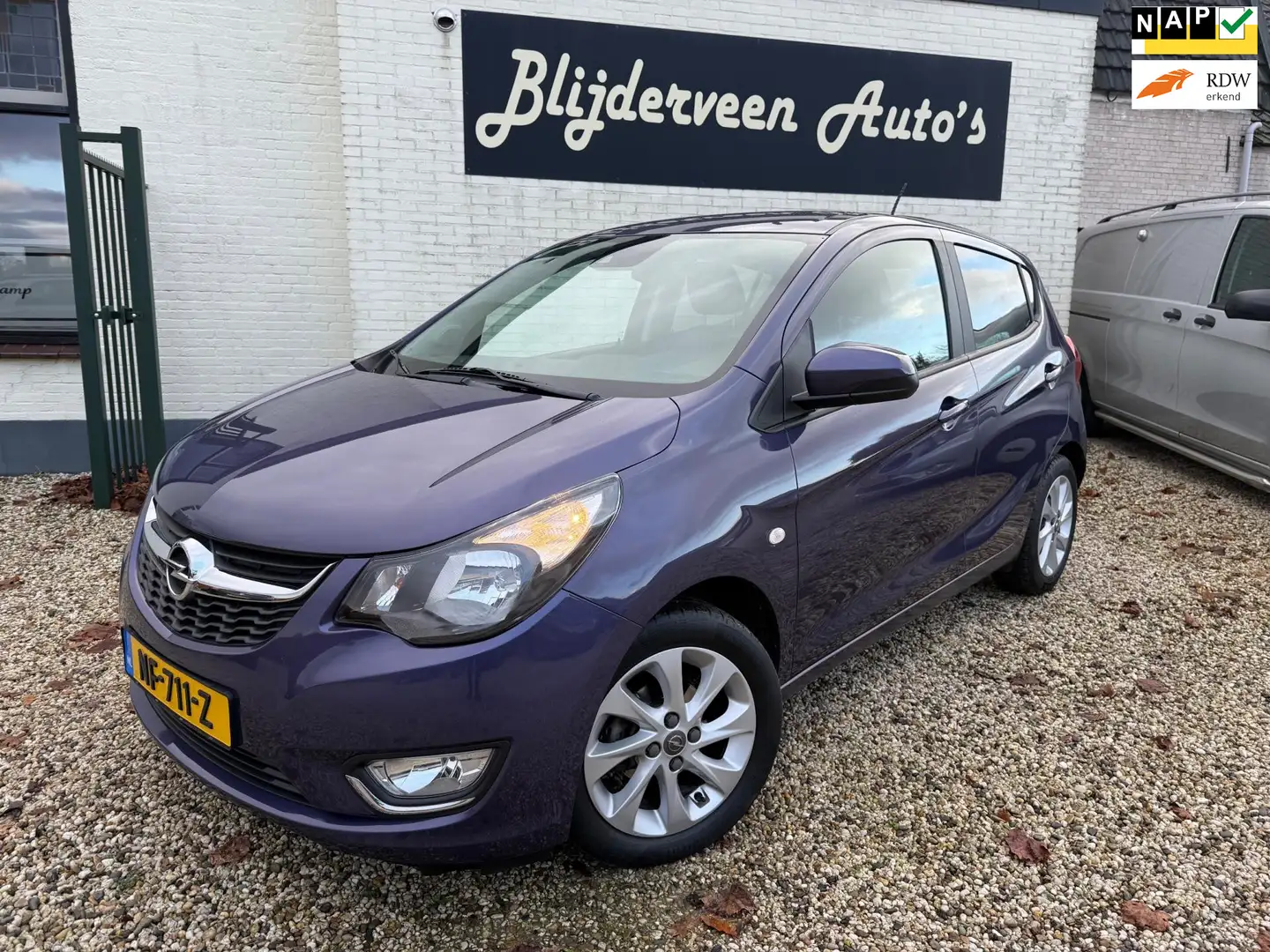 Opel Karl 1.0 ecoFLEX Innovation Clima | Leer | Navi | 1e Ei Mauve - 1