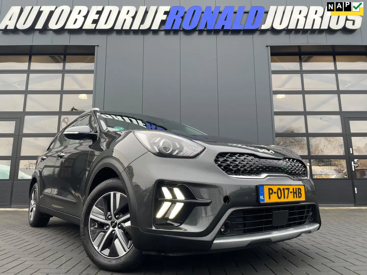 Kia Niro 1.6 GDi Hybrid DynamicLine NL.Auto/Trekhaak/Camera Gris - 1