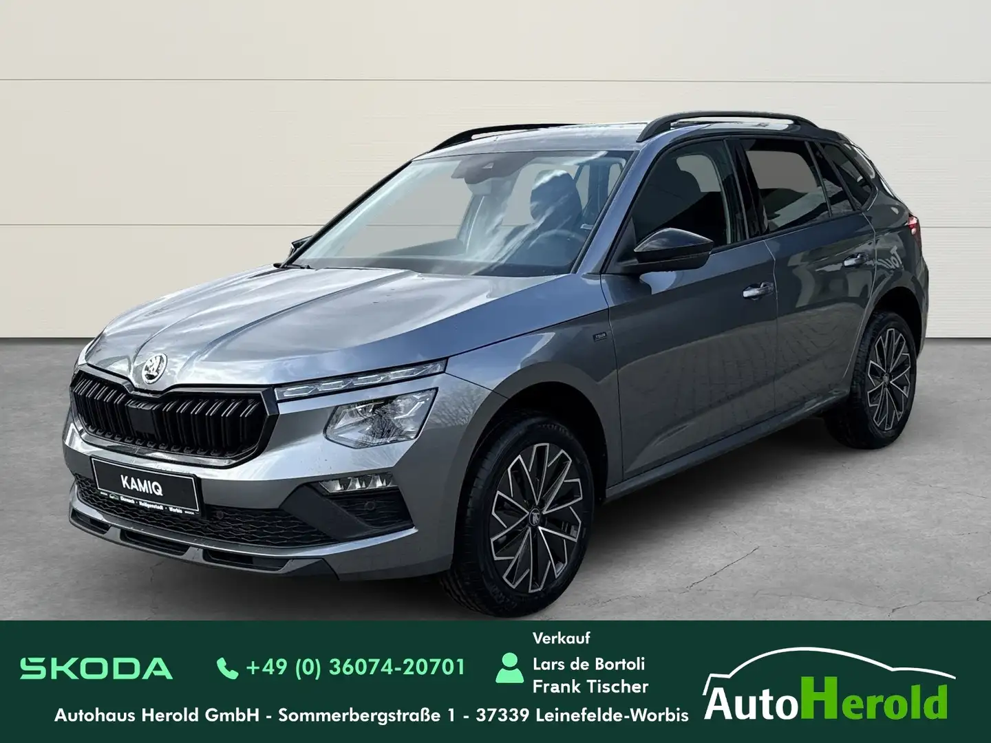 Skoda Kamiq Tour 1,5 TSI 110 kW DSG *PV 6.800€*SOFORT* Gris - 1