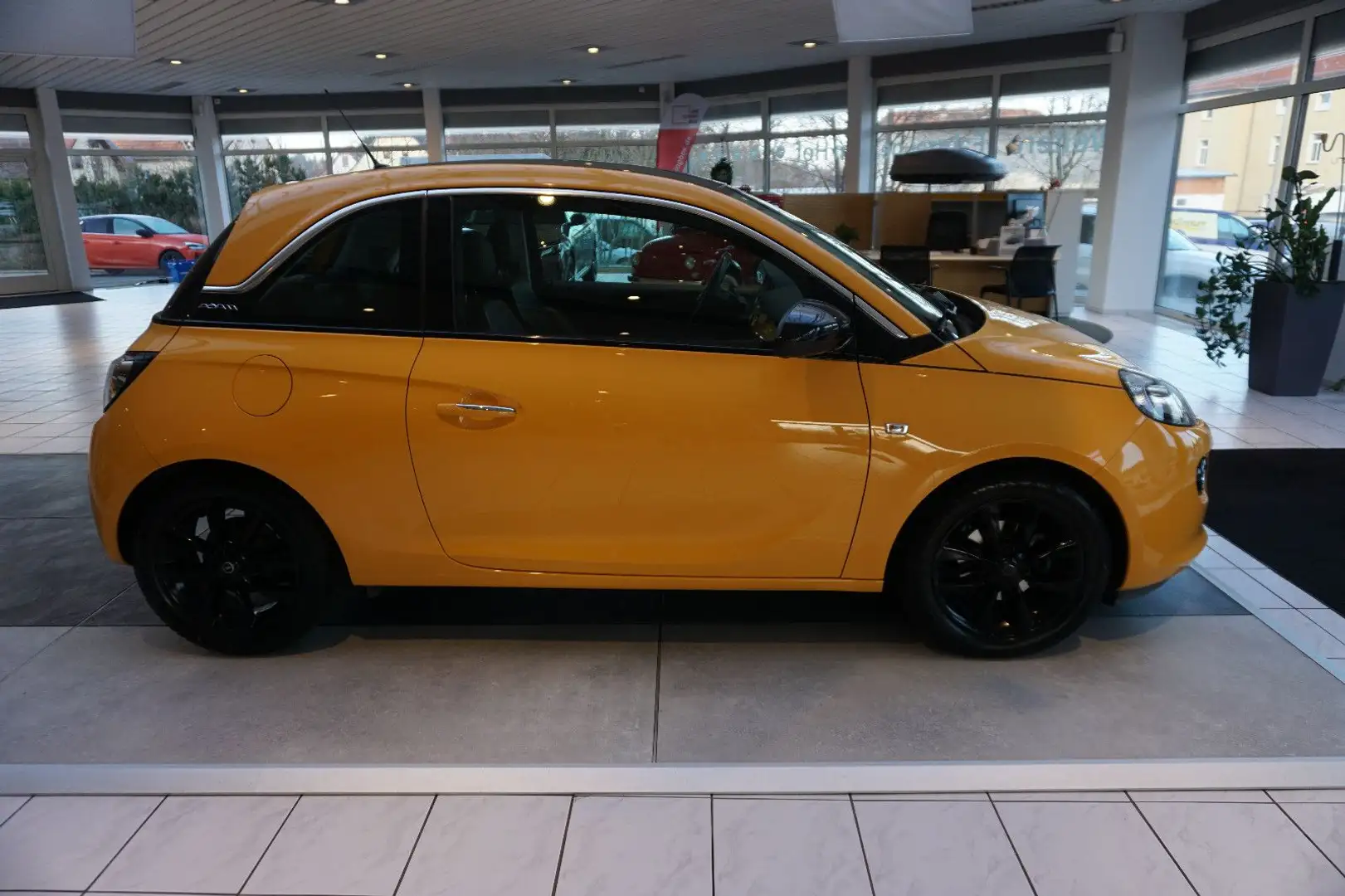 Opel Adam Unlimited LEDER, SITZHEIZUNG, PARKPILOT, BC Orange - 2