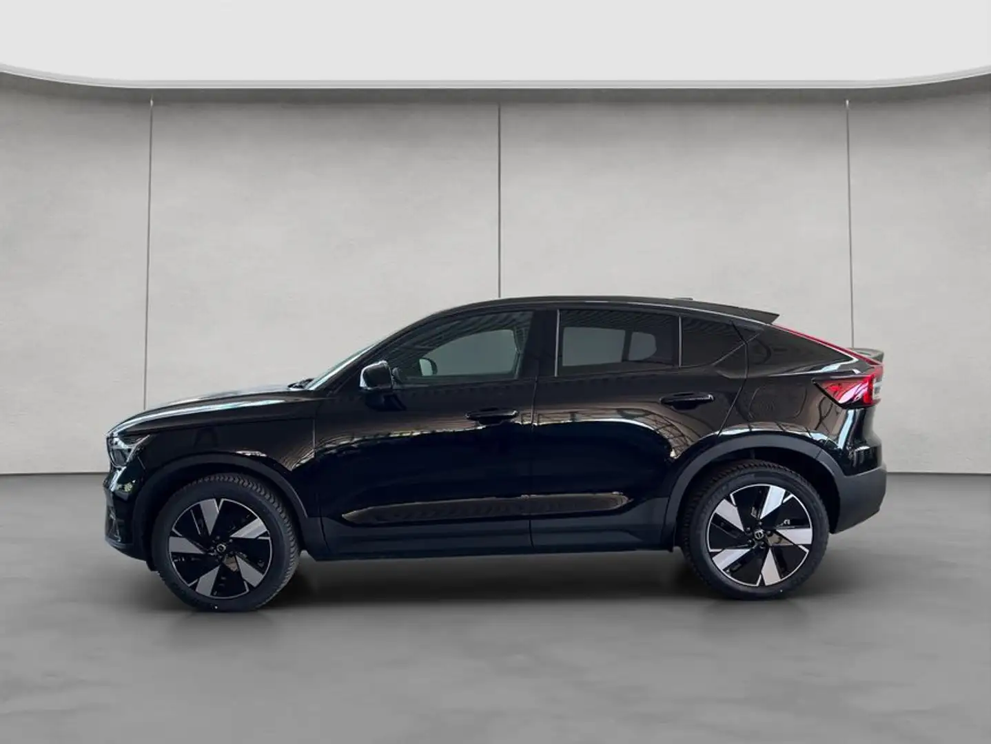 Volvo C40 Recharge 69 kWh Single Motor RWD Leder Glasdac Schwarz - 2