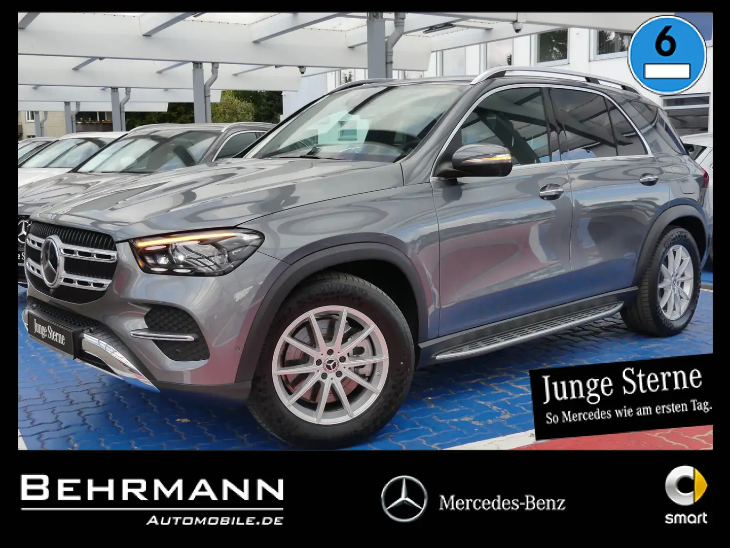 Mercedes-Benz GLE 350 GLE 350de 4M +Advanced Plus+Burmester+Distronic+ Gris - 1