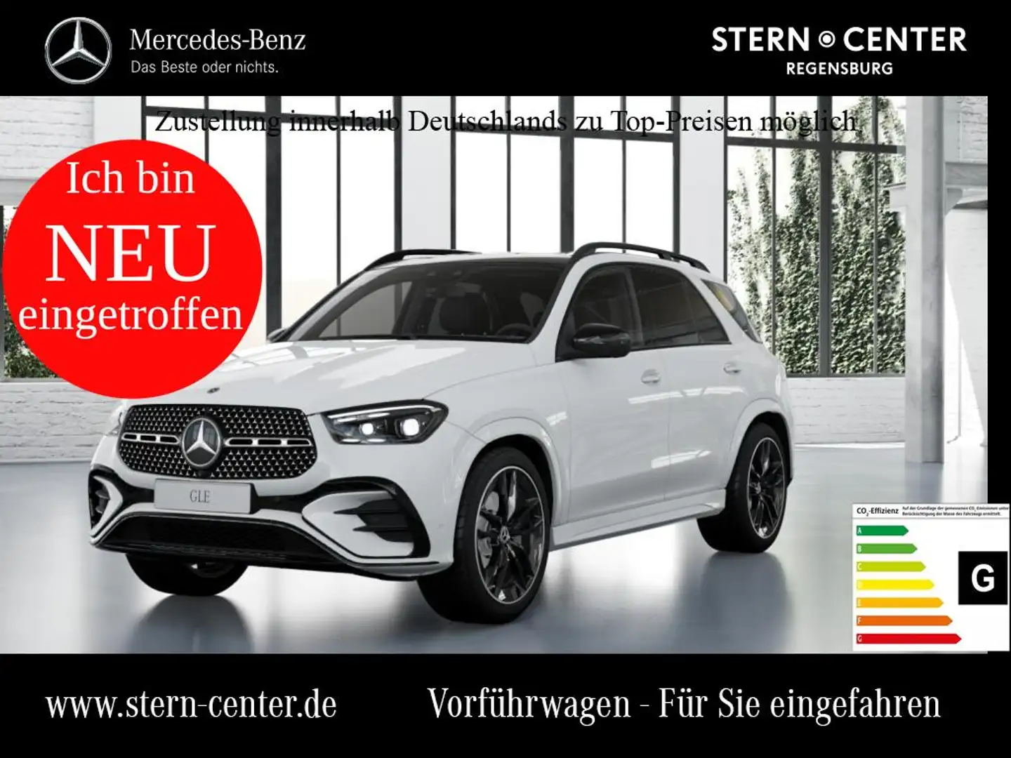 Mercedes-Benz GLE 450 d 4MATIC Sitzklima AMG SHD MBUX Wide Bianco - 1