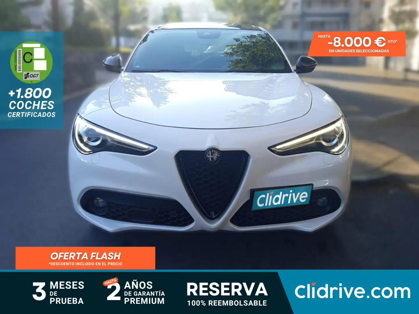 Alfa Romeo Stelvio 2.2 Diésel 154kW (210CV) Executive Q4 Blanco - 1
