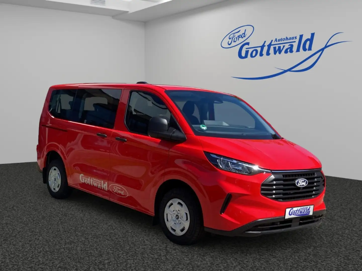 Ford Transit Custom Kombi L1 FWD Trend GJR Klimaautomatik vorn+hinten Rojo - 1