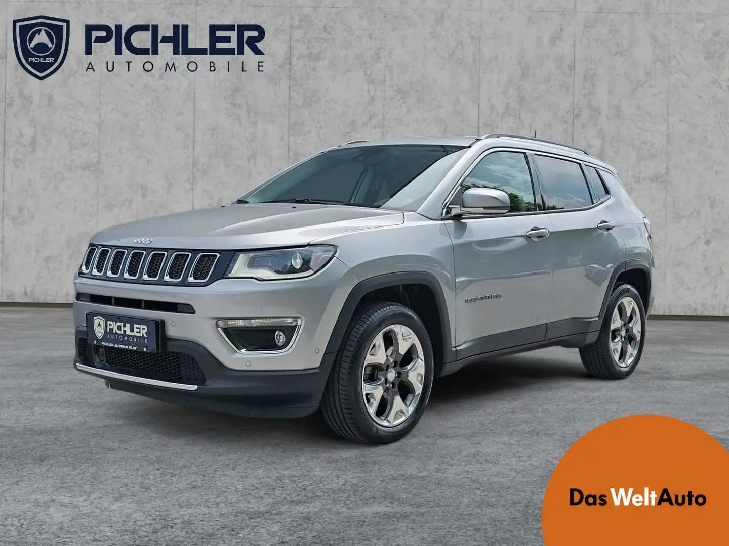 Jeep Compass 1,4 MultiAir AWD Limited 9AT 170 Aut. Argent - 1