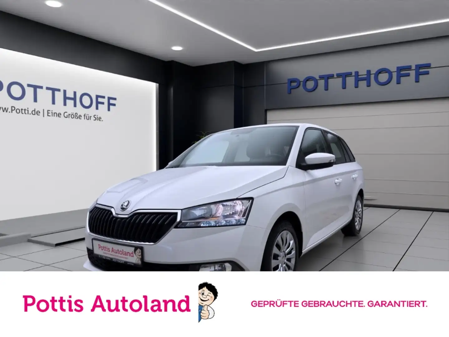 Skoda Fabia Combi 1.0 TSI ACTIVE PDC KLIMA Weiß - 1