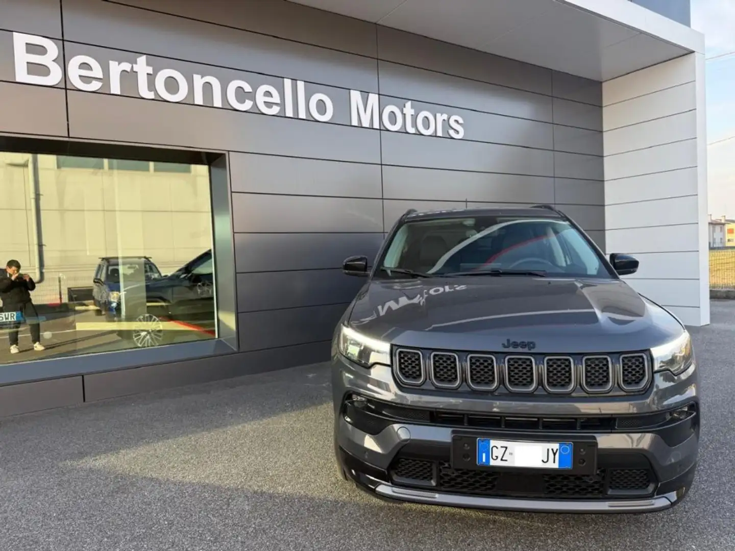 Jeep Compass 1.5 Turbo T4 130CV MHEV SUMMIT 19"-PELLE-IVA Grigio - 2