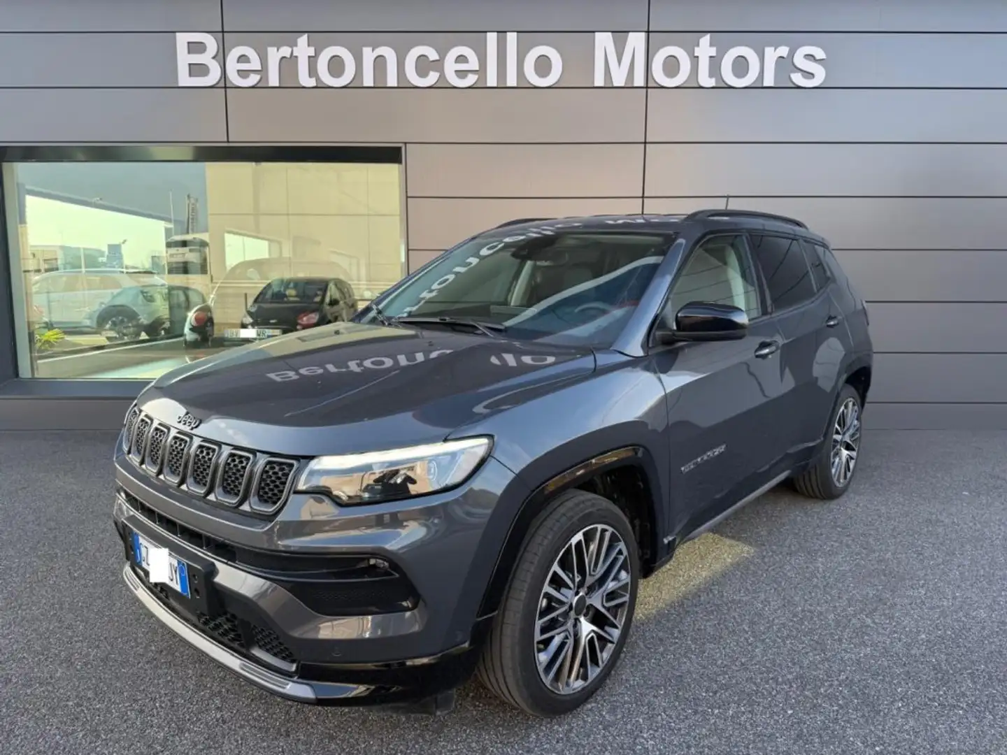 Jeep Compass 1.5 Turbo T4 130CV MHEV SUMMIT 19"-PELLE-IVA Grigio - 1