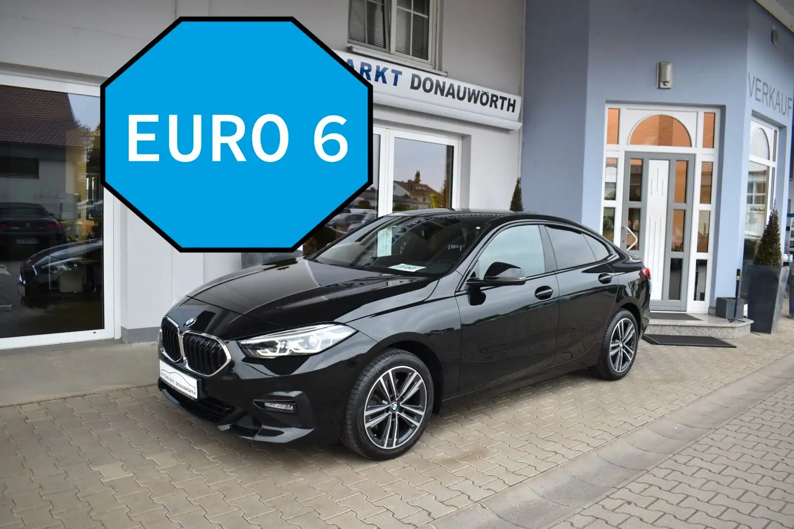 BMW 218i Gran Coupe Aut. Sport Line Navi HiFi LED Nero - 2