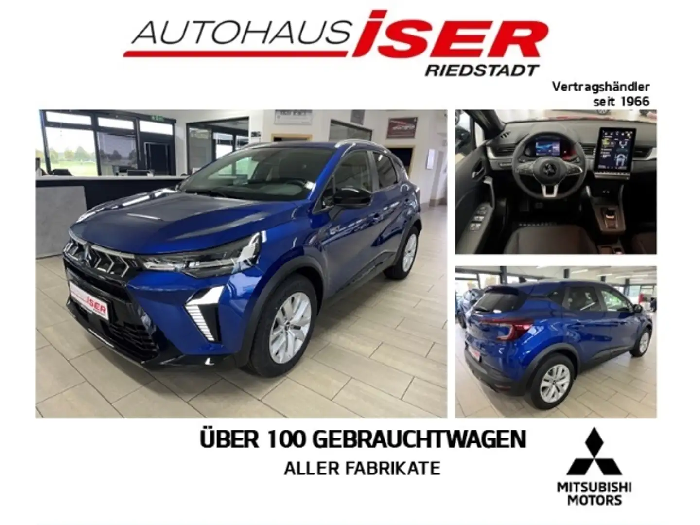 Mitsubishi ASX Plus Hybrid 1.8 LED Temp Multif.Lenkrad DAB Blau - 1