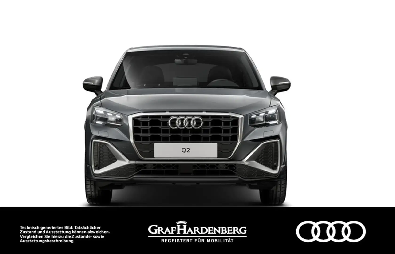 Audi Q2 35 TFSI S line Virt.Cockpit Matrix Gris - 2