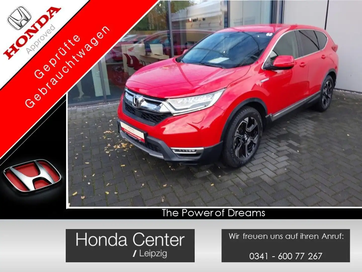 Honda CR-V 2.0 i-MMD HYBRID 2WD Elegance/NAVI/LED Rot - 1