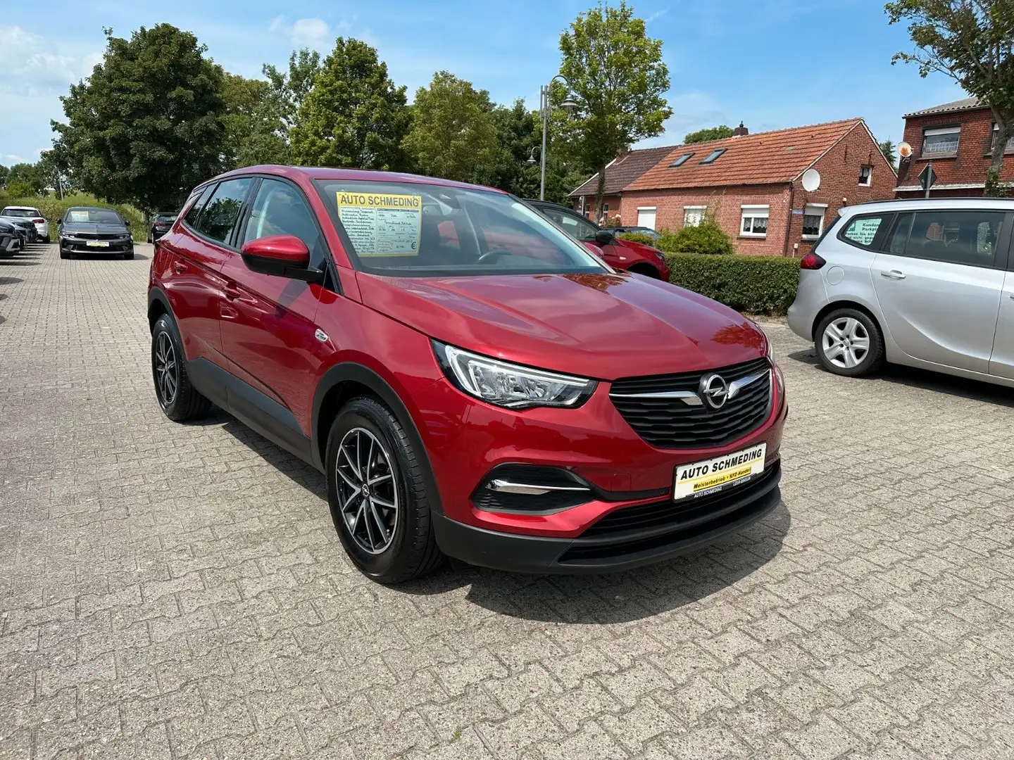 Opel Grandland X Grandland 1.2 Klima/Sitzhzg/LED/AHK abn. Rot - 2