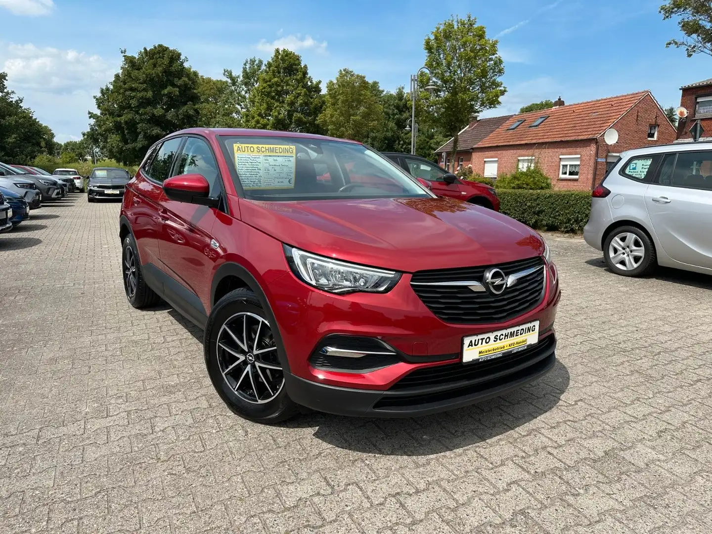 Opel Grandland X Grandland 1.2 Klima/Sitzhzg/LED/AHK abn. Rot - 1