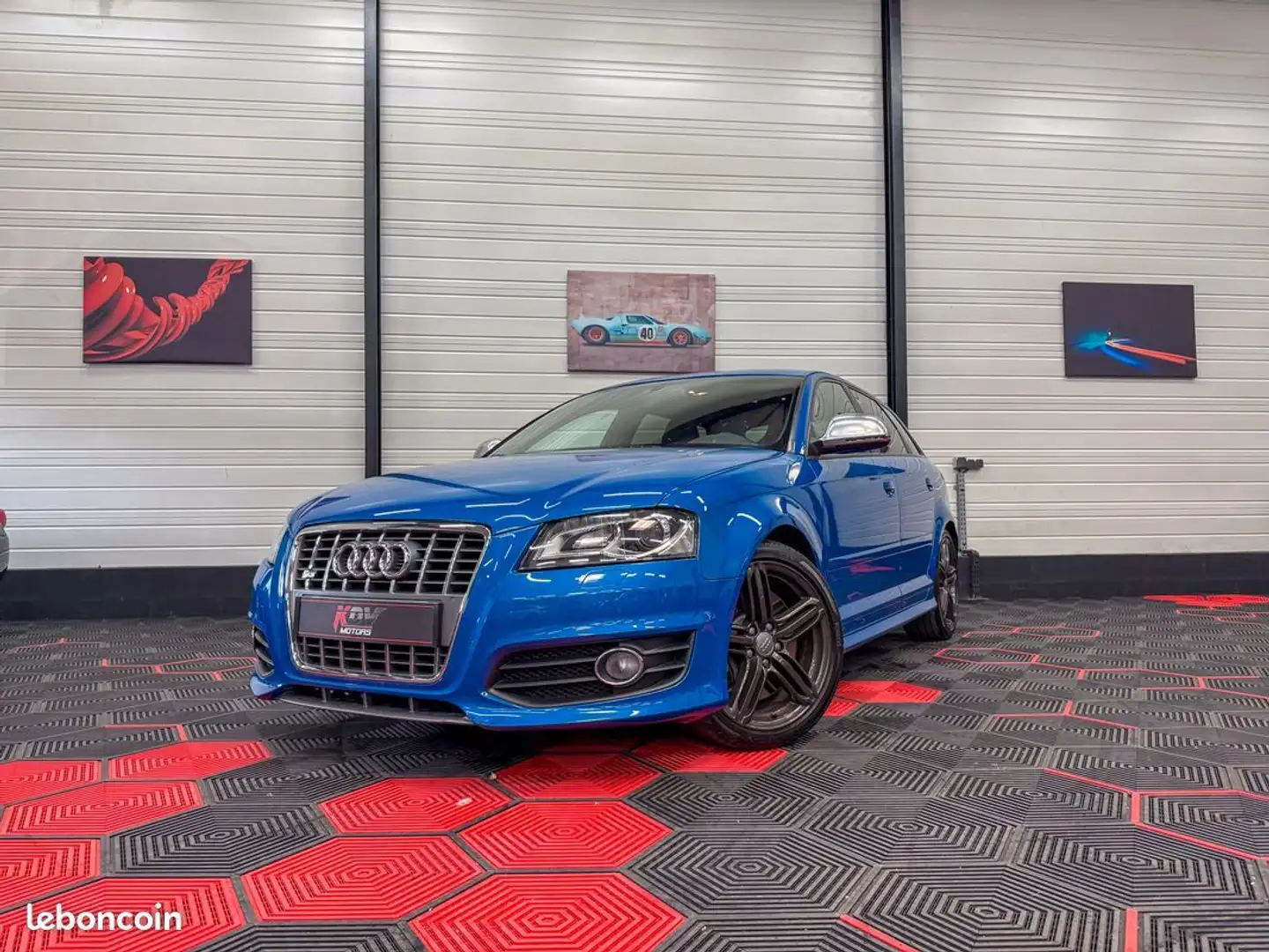 Audi S3 Sportback 8P – 2.0 TFSI 265ch Quattro PACK F1 1ere Main Bleu - 1