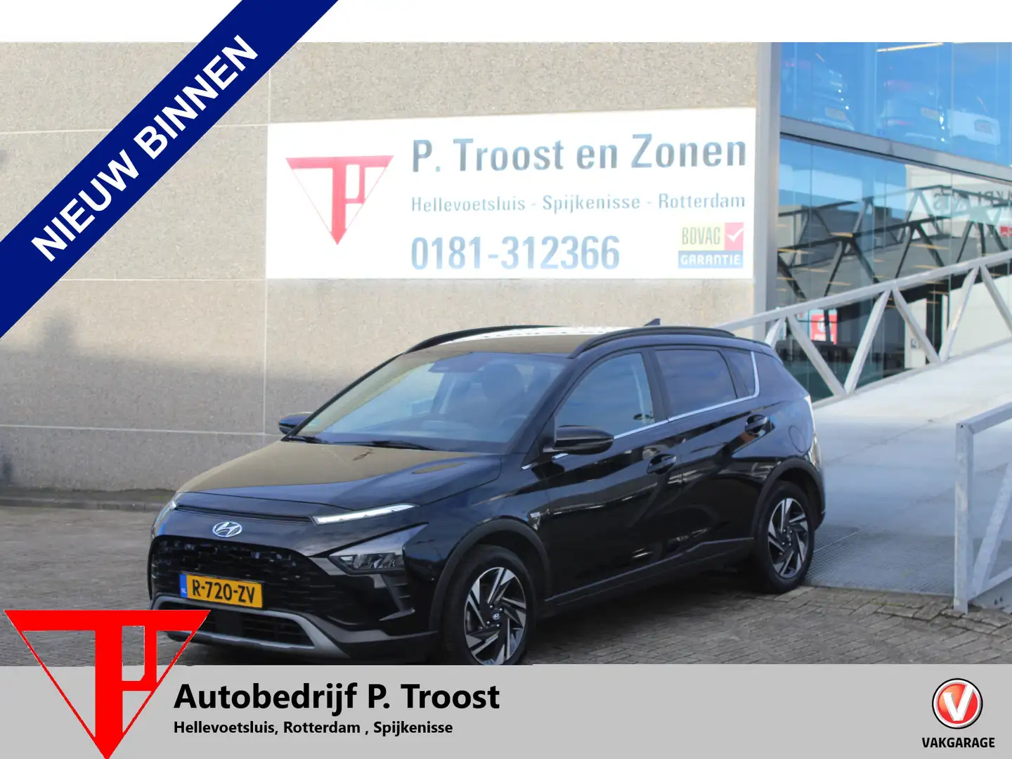 Hyundai BAYON 1.0 T-GDI Premium Navigatie/Achteruitrijcamera/Sto Zwart - 1