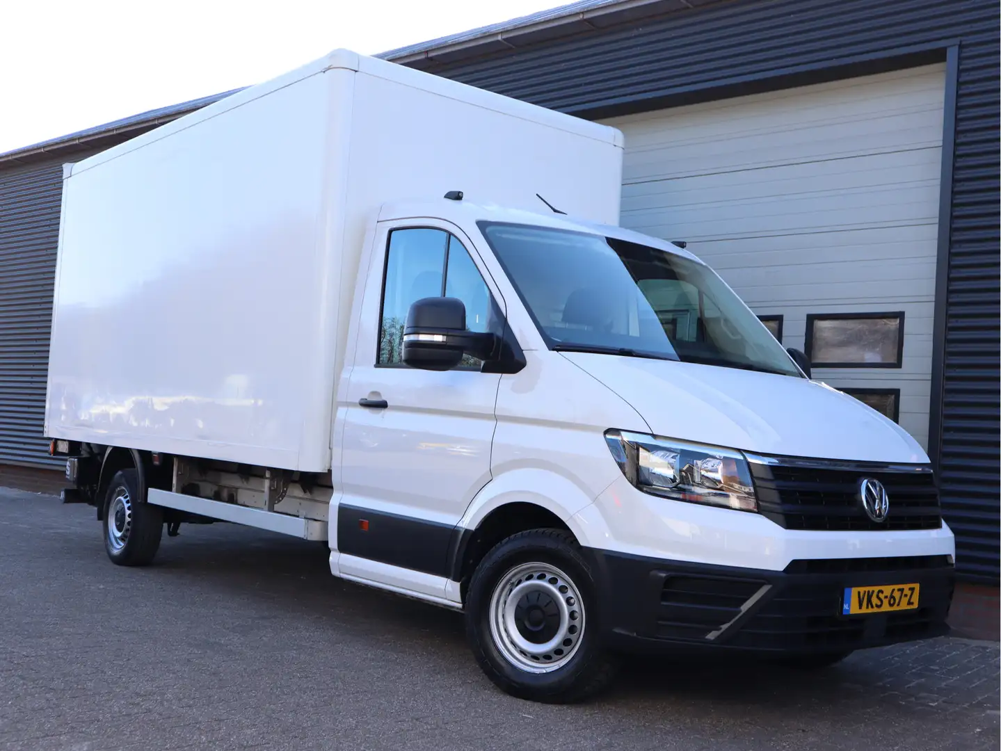 Volkswagen Crafter 35 2.0 TDI 130kw 177pk Bakwagen - Laadklep - Airco Wit - 2