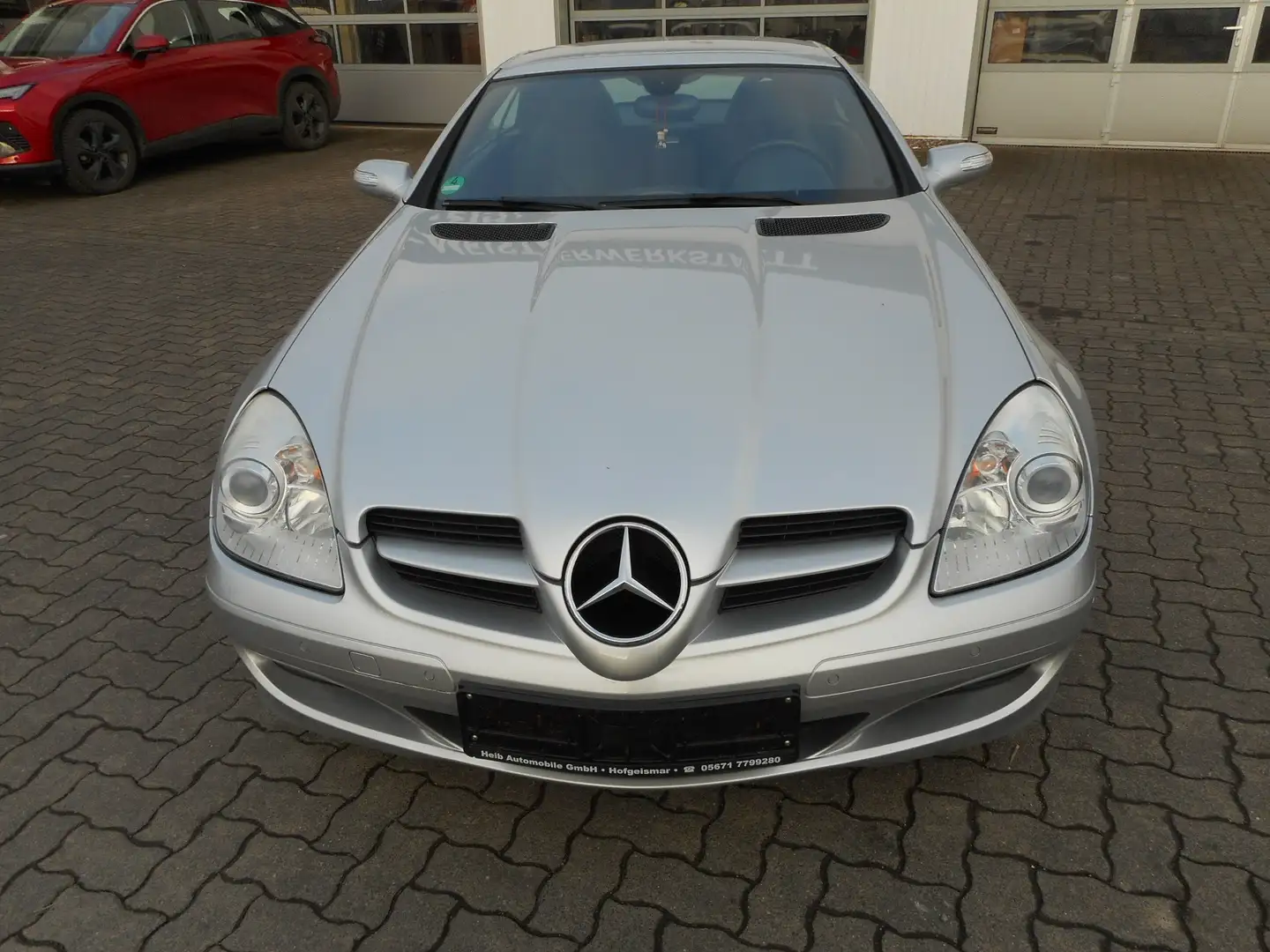 Mercedes-Benz SLK 200 Kompressor Automatik srebrna - 2