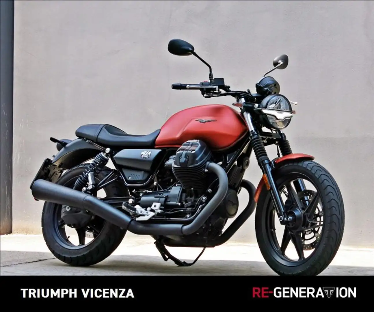 Moto Guzzi V 7 Stone Abs Rosso - 1