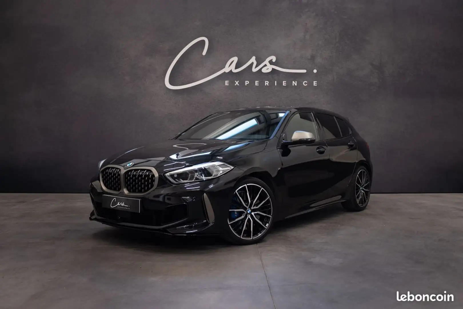 BMW 135 M135i xDrive 2.0 306 cv – 11300 D'OPTIONS IMMAT FR Noir - 1