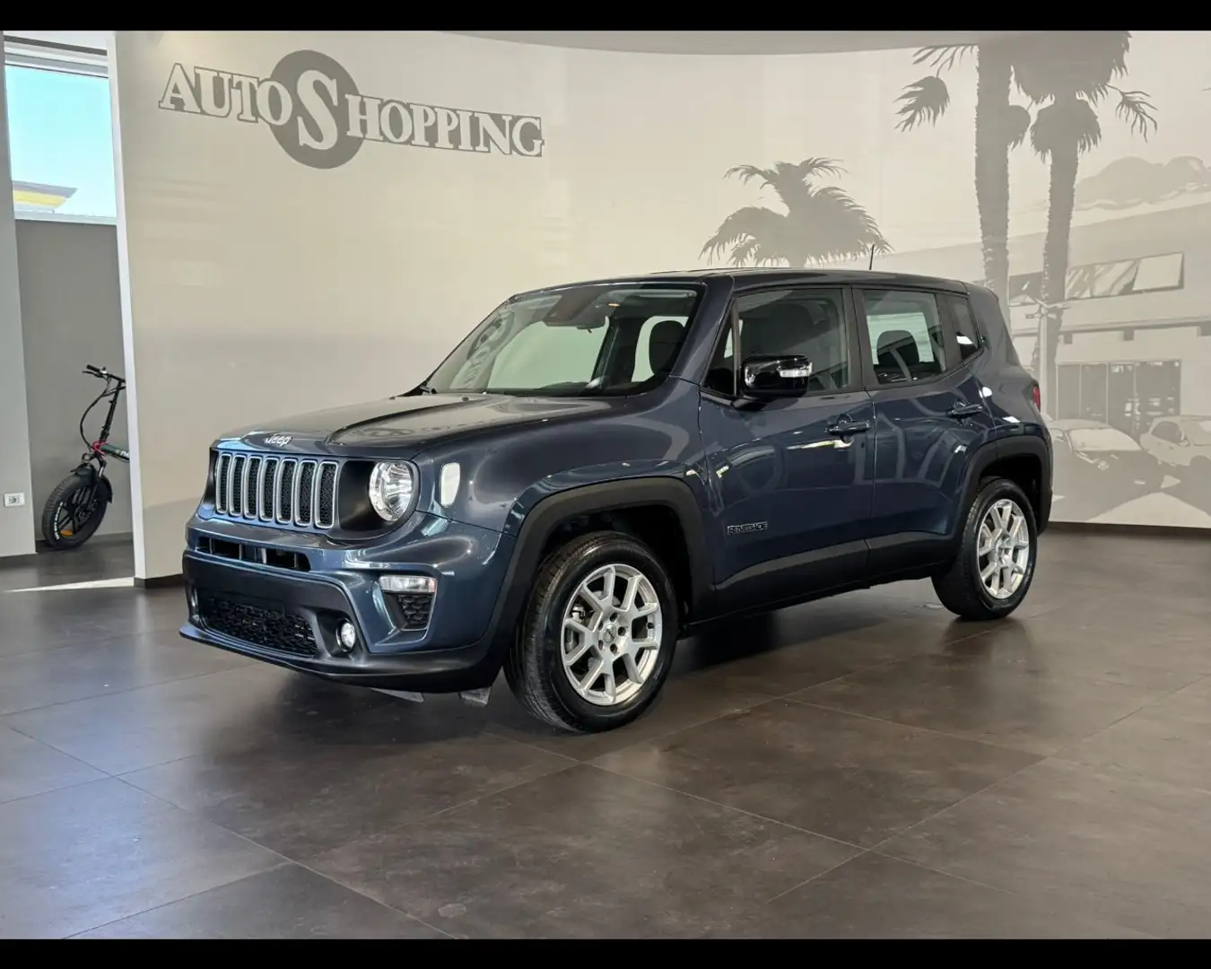 Jeep Renegade 1.6 Mjt 130 CV Limited Blau - 1