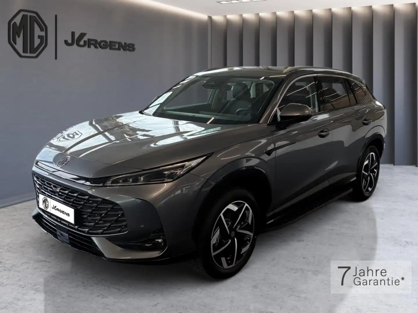 MG HS Plug-In-Hybrid 200 kW Luxury Pano+Ambiente Grau - 1