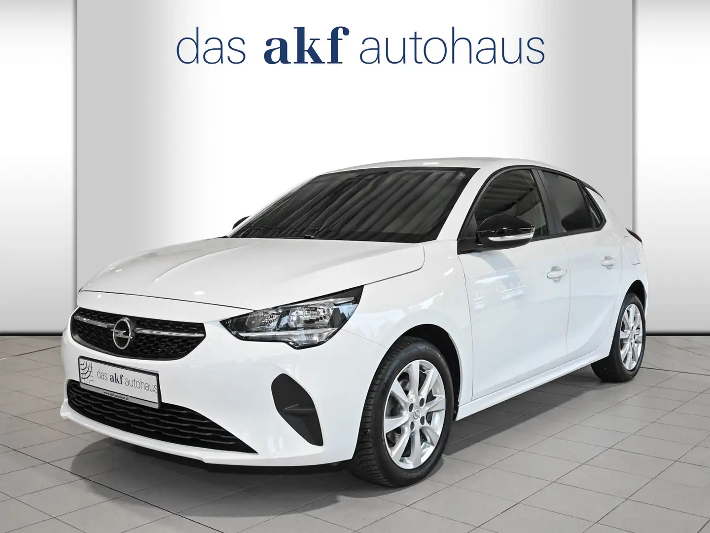 Opel Corsa F 1.2 Edition-Klima*PDC*SHZ*Bluetooth*DAB Weiß - 1