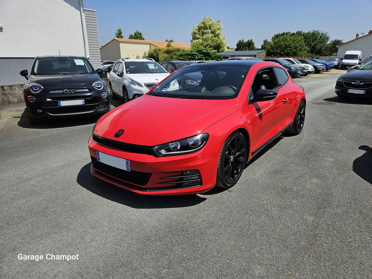 Volkswagen Scirocco 2.0 TSI 180CH BLUEMOTION TECHNOLOGY BLACK SESSION  Rouge - 1