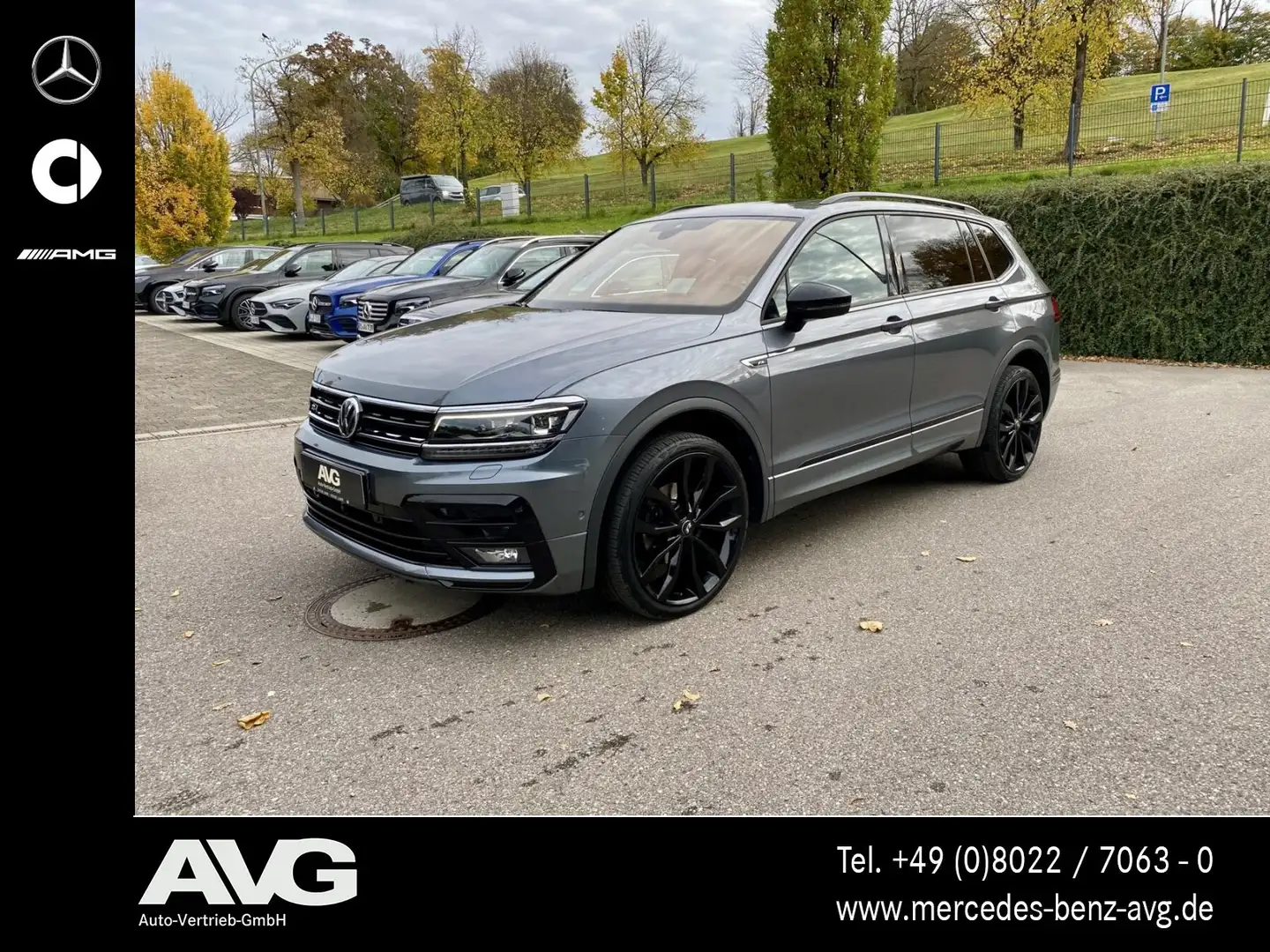 Volkswagen Tiguan Allspace Tiguan Allspace 2.0 TDI Highl 4M PANO|R-LINE|AHK Grau - 1
