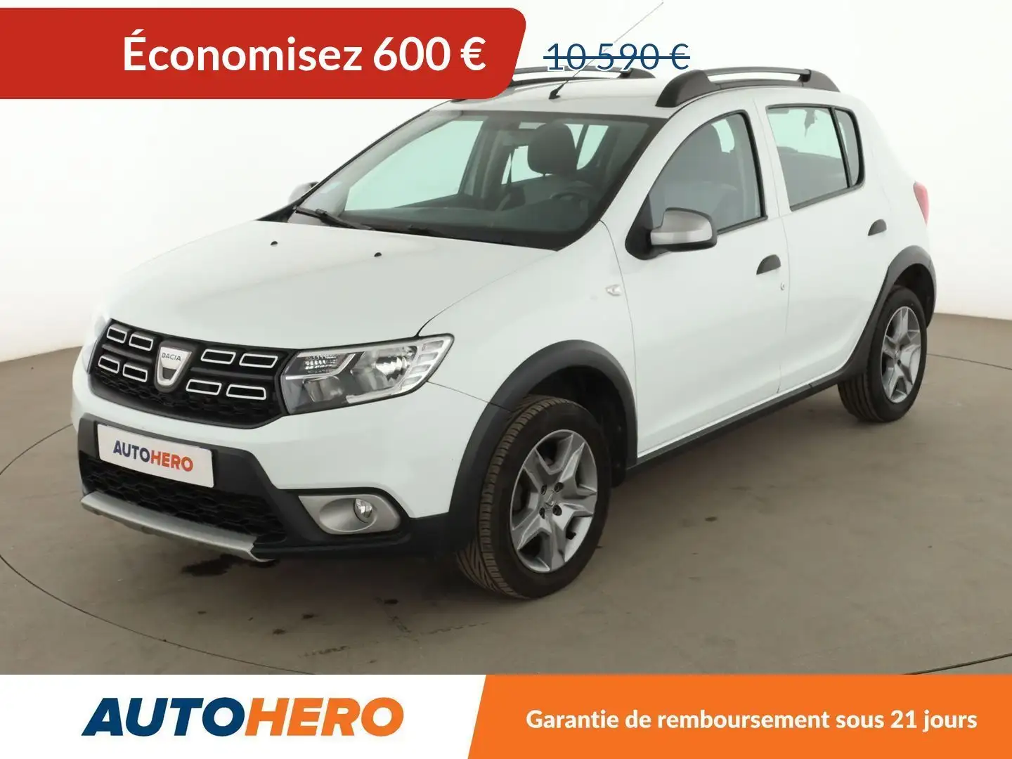 Dacia Sandero Stepway 0.9 TCe Blanc - 1
