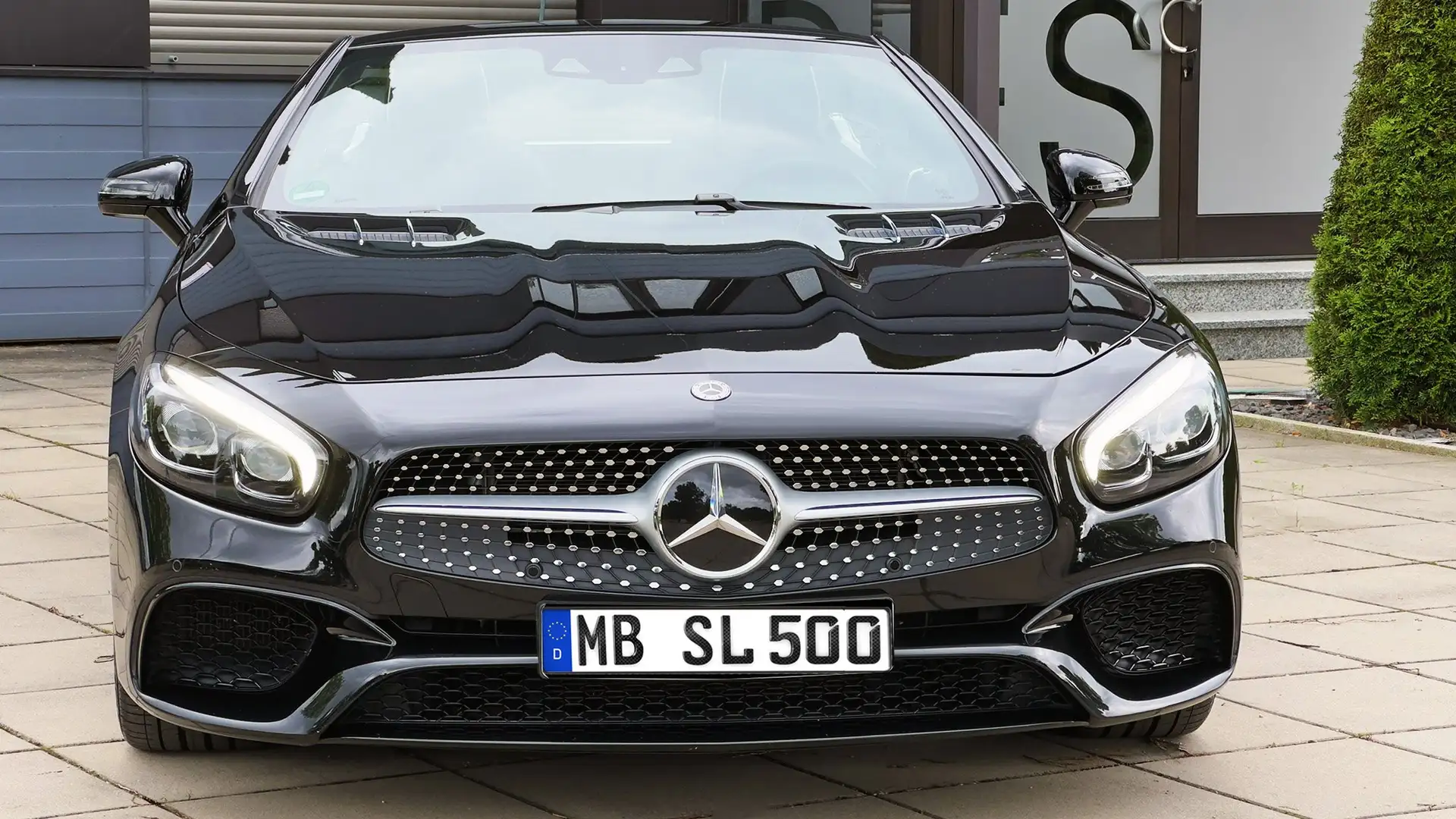 Mercedes-Benz SL 500 SL 500 9G-TRONIC - AMG-STYLING Schwarz - 2