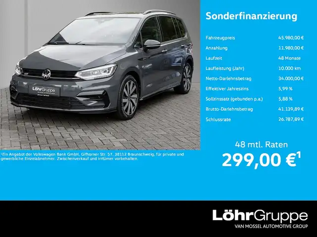 2025 Volkswagen Touran in Grey for sale