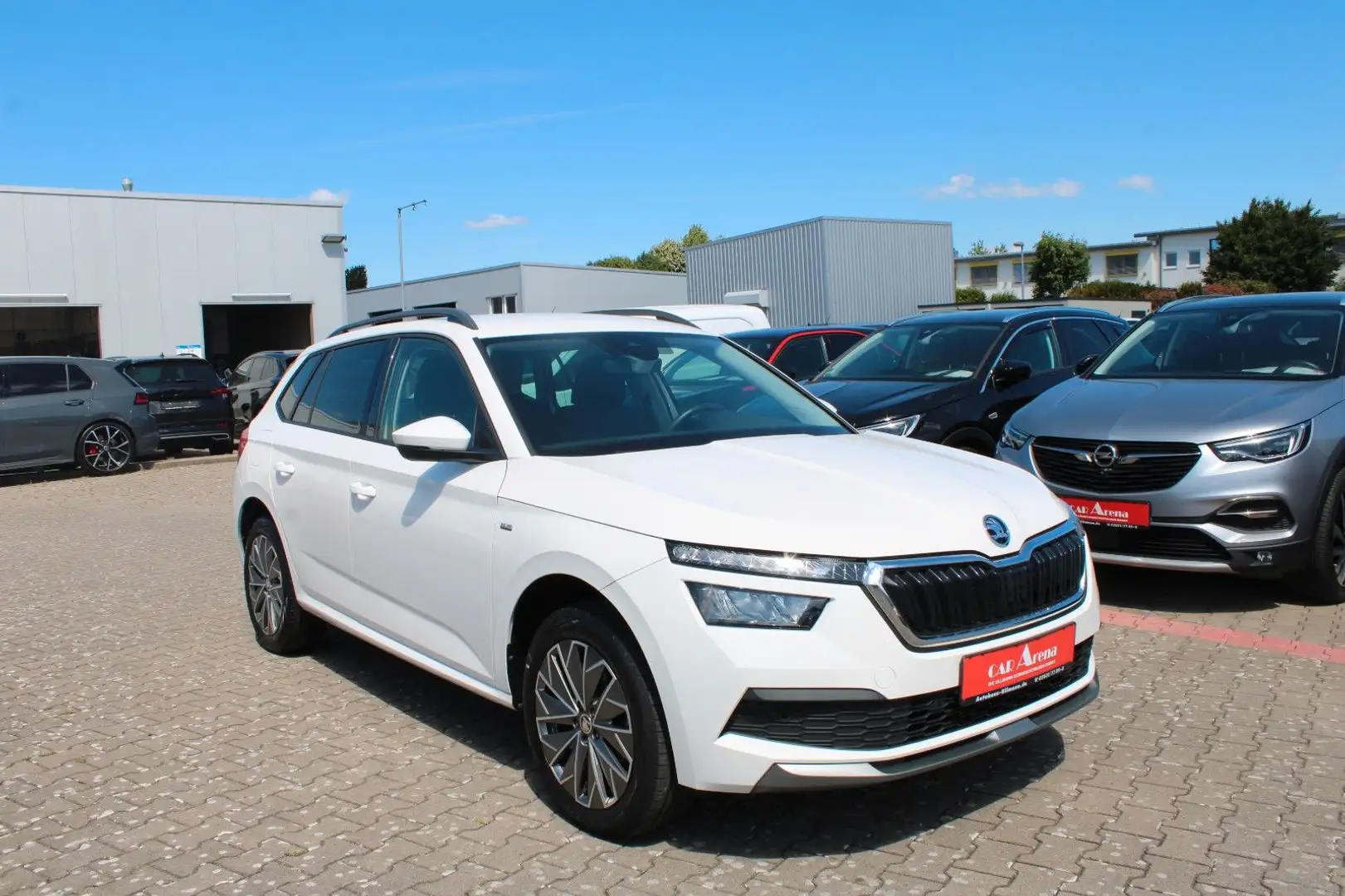 Skoda Kamiq 1.0 TSI Clever *1.Hand*Shz*Led* Bianco - 1