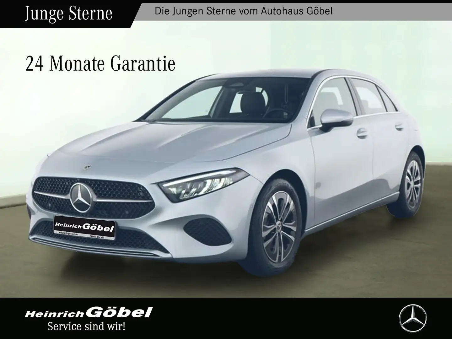 Mercedes-Benz A 180 PROGRESSIVE+AHK+STANDHZ+LED+KAMERA+CARPLAY Argent - 1