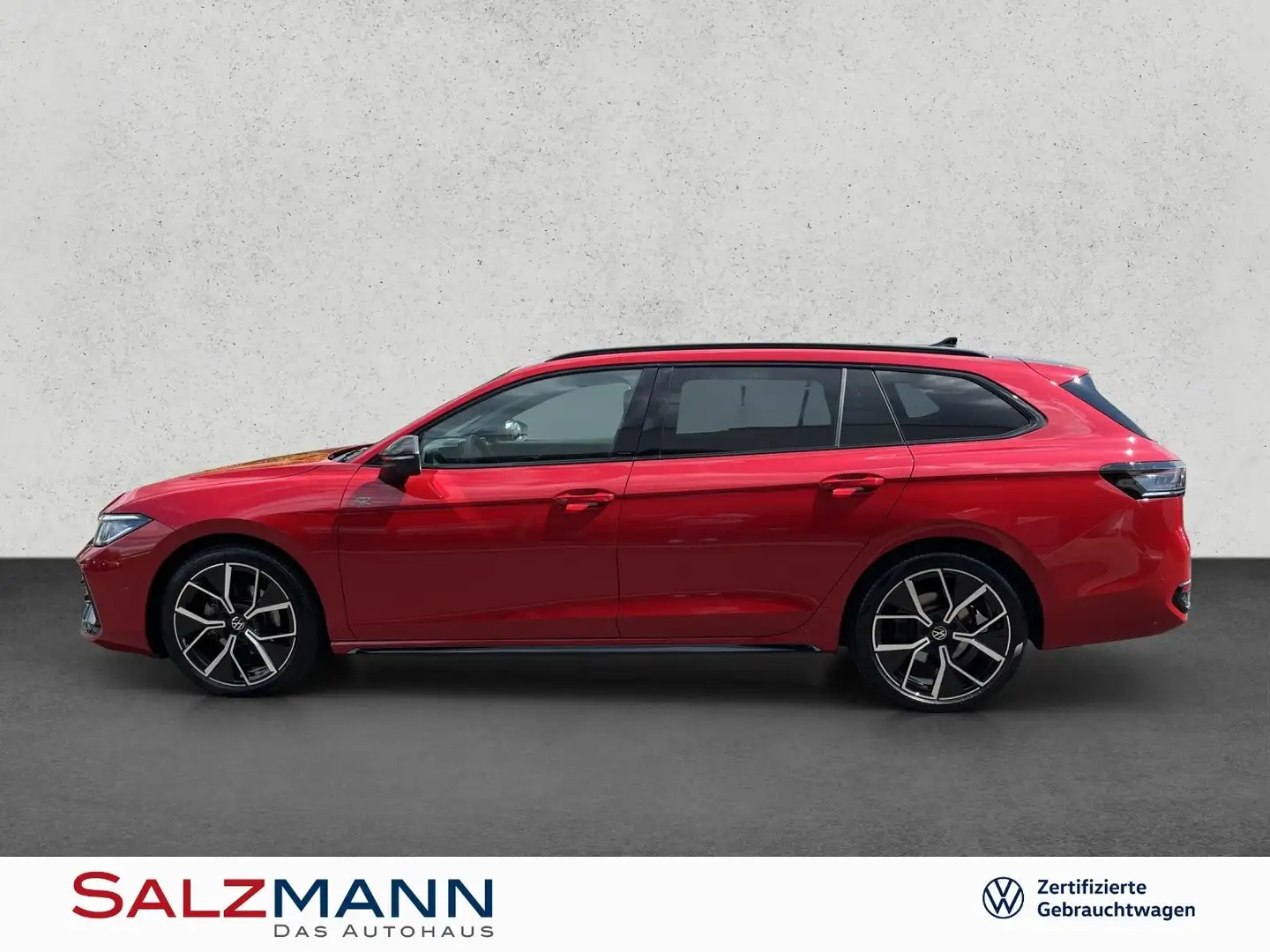 Volkswagen Passat Variant Passat Var. 2.0 TDI R-Line DSG AHK, DCC, Navi, L Rood - 2