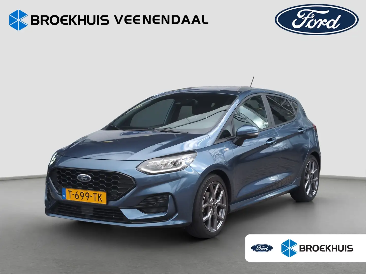 Ford Fiesta 1.0 EcoBoost Hybrid ST-Line | Winter Pack | Cruise Bleu - 1