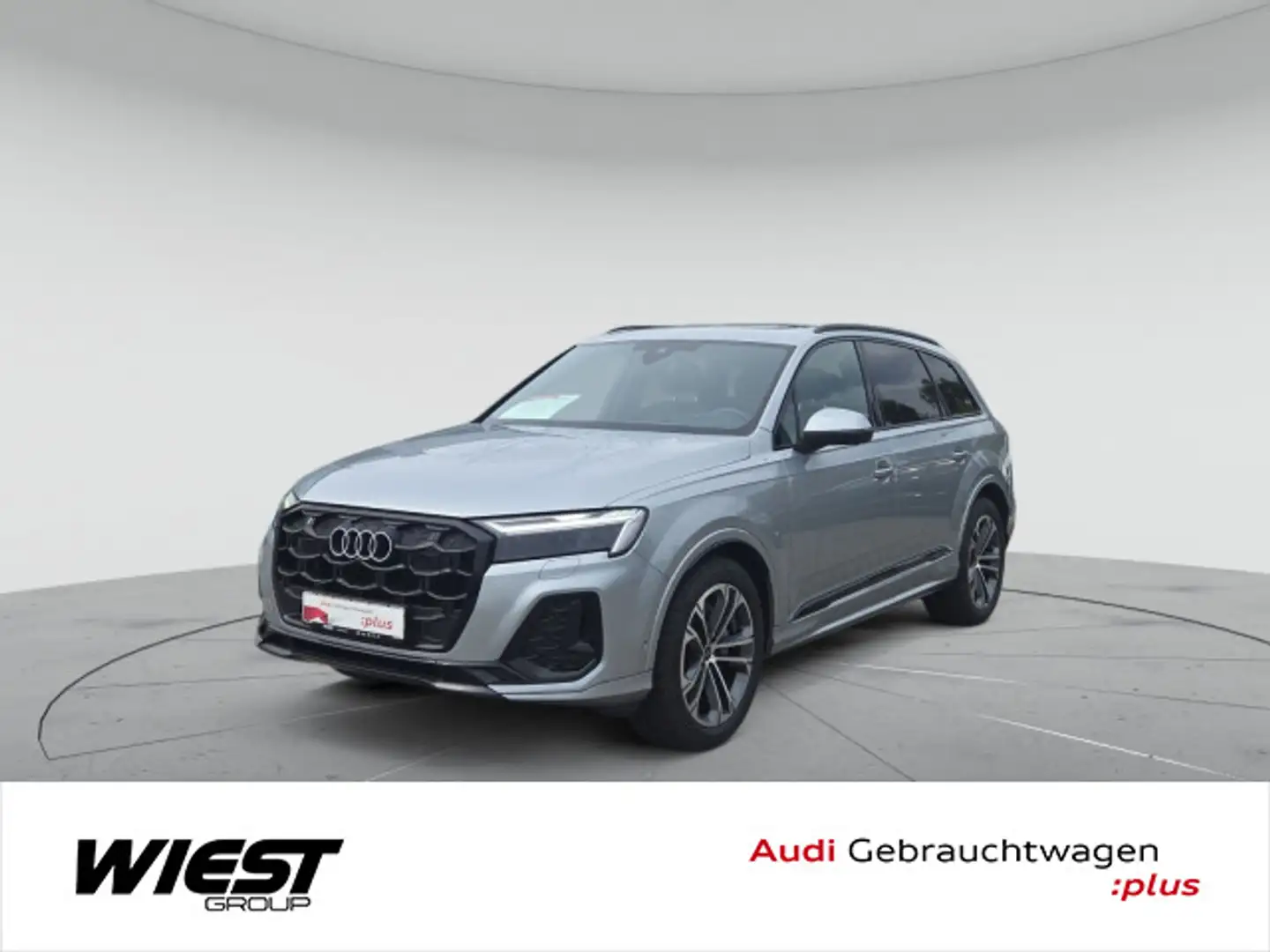 Audi Q7 S line 45 TDI 7-Sitze/MATRIX/LUFT/PANO/360°KA Silber - 1
