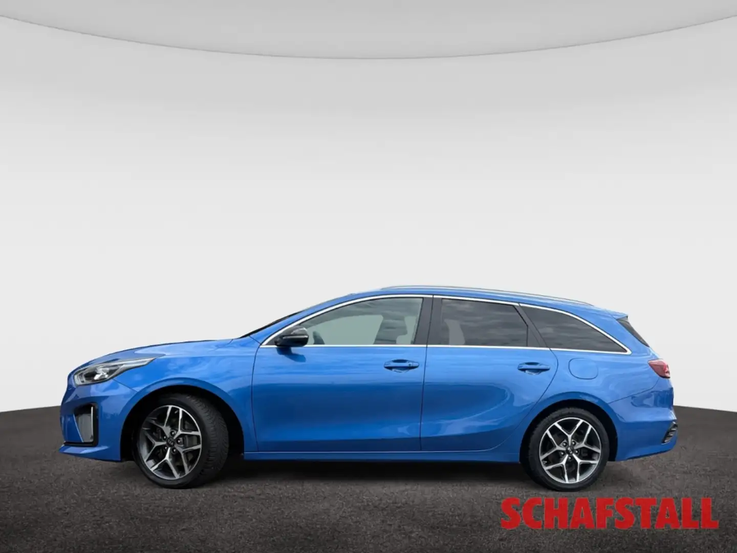 Kia Ceed SW / cee'd SW 1.4 T-GDI GT Line NAVI Technik-Paket wenig KM Navi Kék - 2