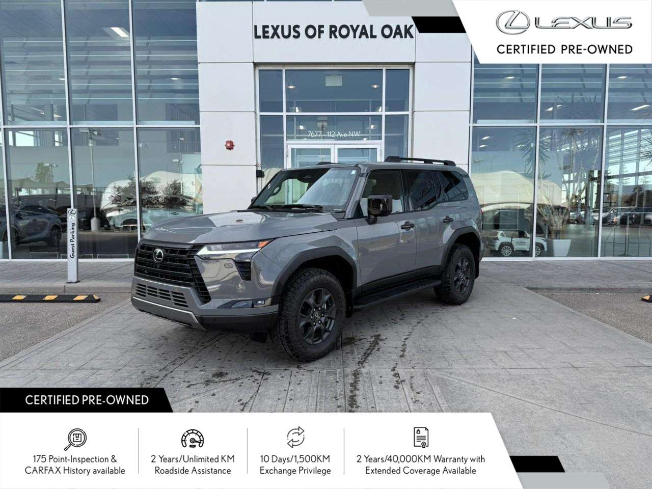 2024 Lexus GX GX 550 OVERTRAIL+ / ONE OWNER / NO ACCIDENTS / MAS