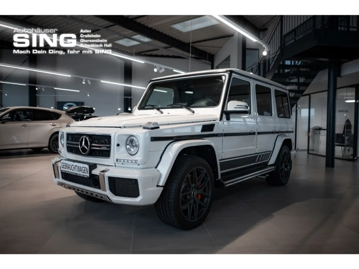 Mercedes-Benz G 63 AMG Edition 463 Designo Exklusiv Sitz-Komfo Alb - 1
