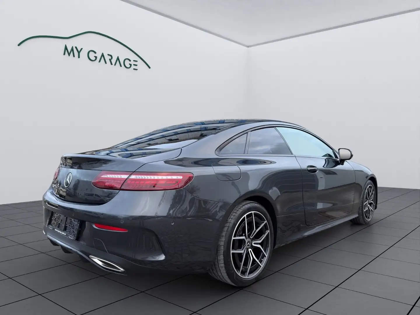 Mercedes-Benz E 200 Coupe NIGHT-PAKET+AMG-LINE+CAM+ Gris - 2