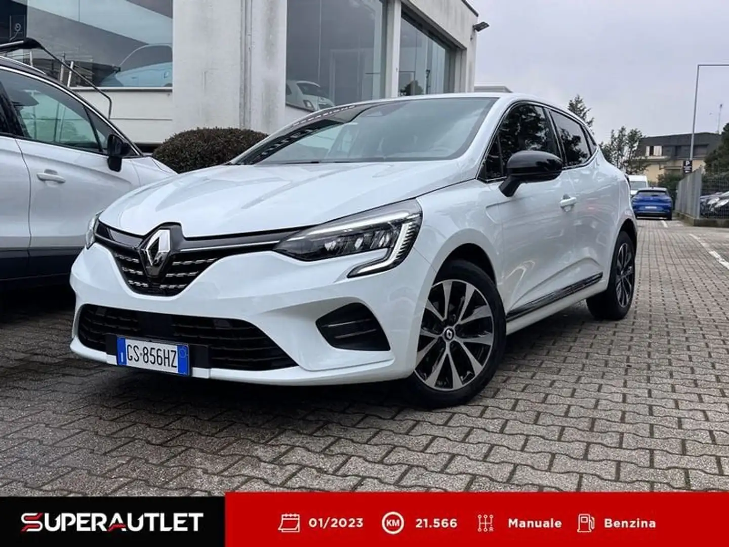 Renault Clio 5 Porte 1.0 TCe Techno 1.0 tce Techno 90cv Blanc - 1