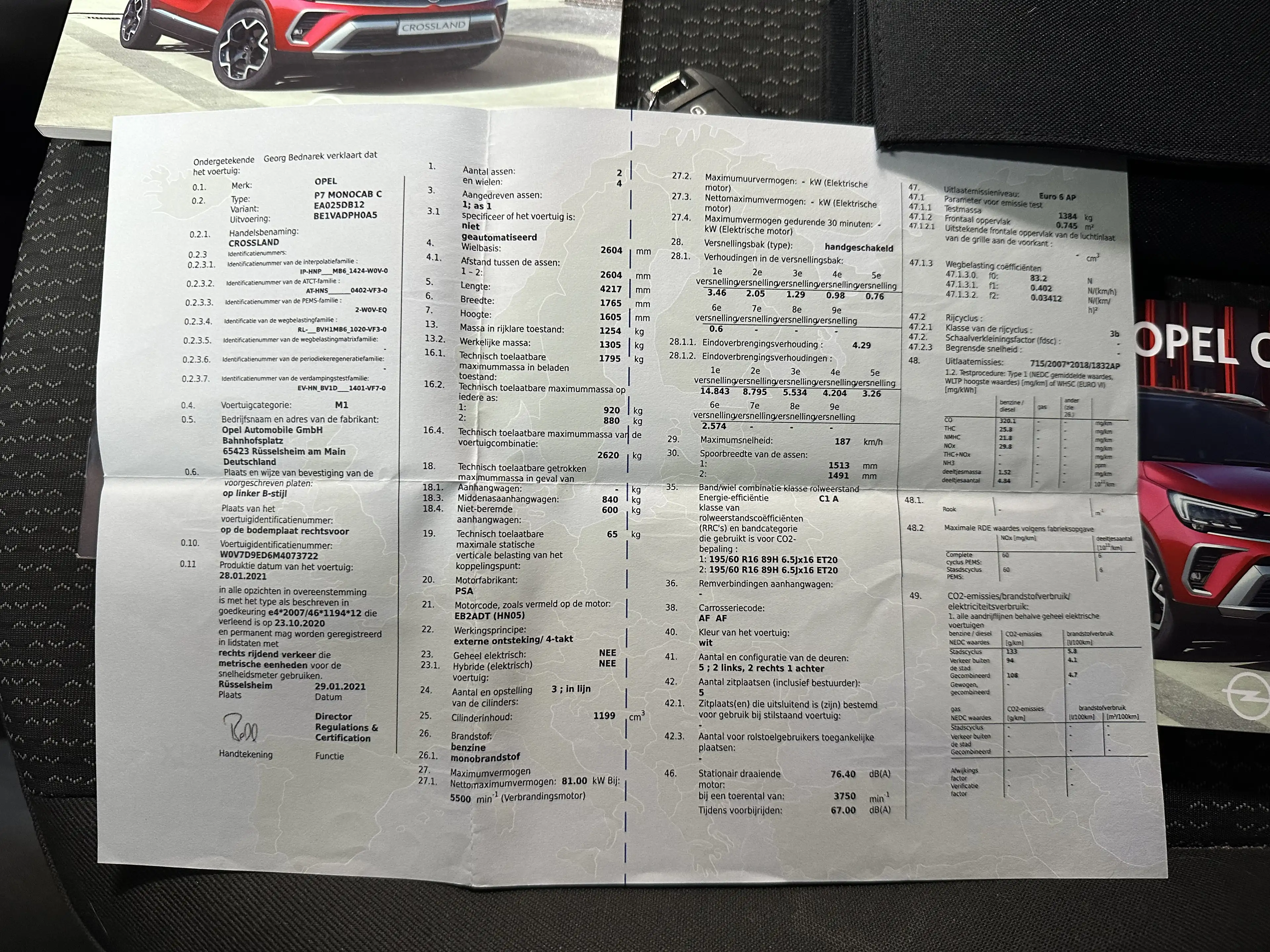 Opel Crossland 1.2 Turbo | Edition | Airco | Cruise | Navi | Came — photo 24