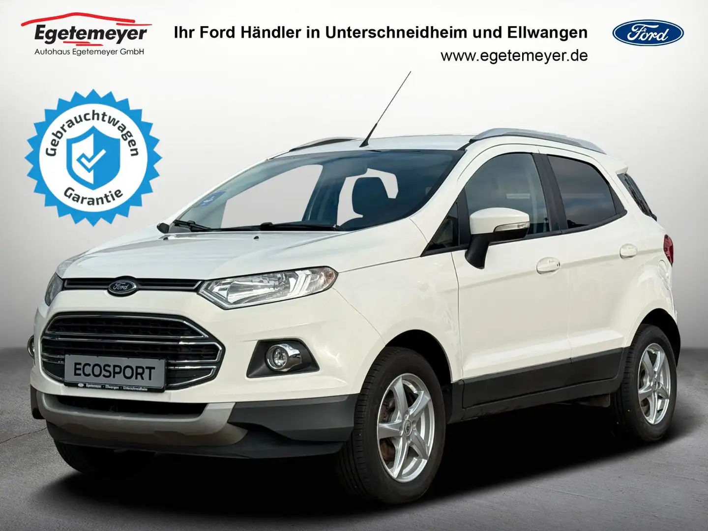 Ford EcoSport Titanium NAVI PDC KLIMAAUTO SITZHEIZUNG Blanc - 1