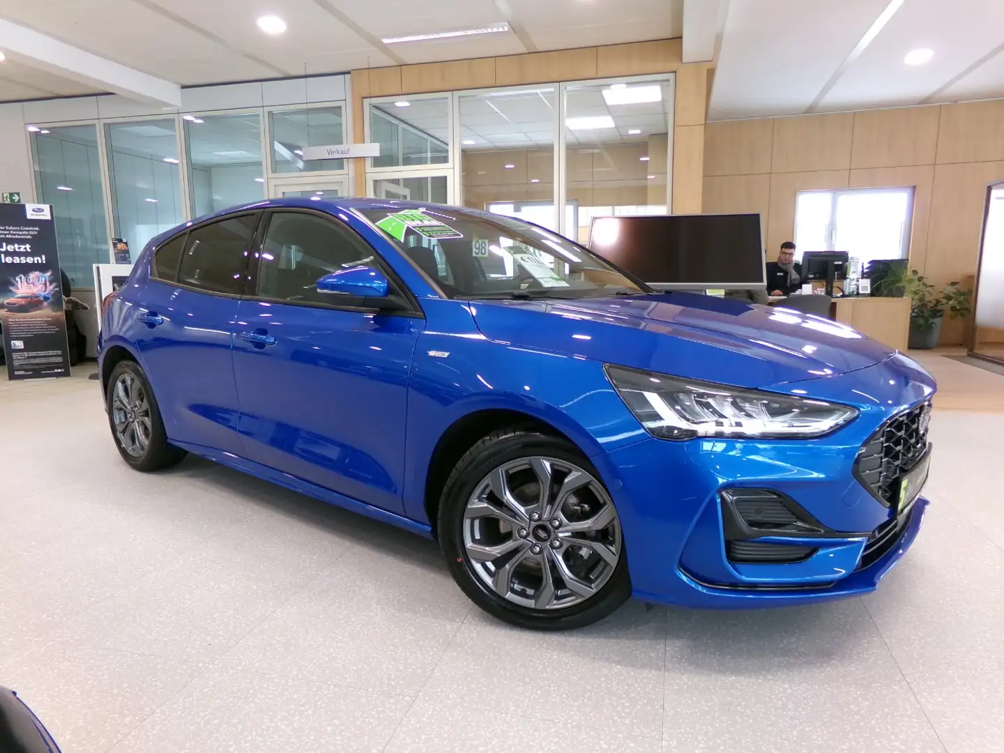 Ford Focus 1.0 EcoBoost Mild-Hybrid ST-LINE ACC+LED Blau - 2
