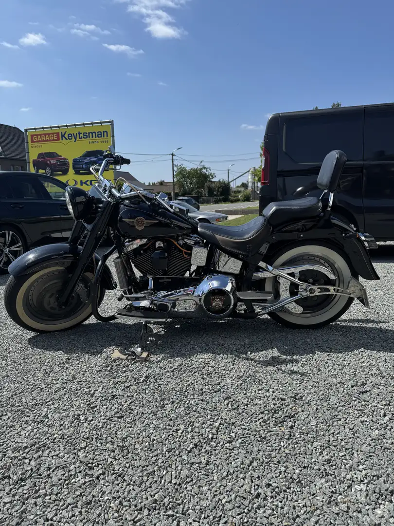 Harley-Davidson Fat Boy Zwart - 1