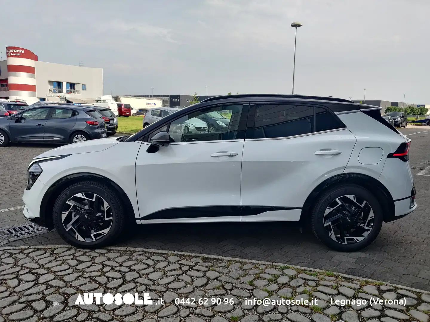 Kia Sportage 1.6 CRDI MHEV 48V GT-line Plus AWD Automatica Weiß - 2